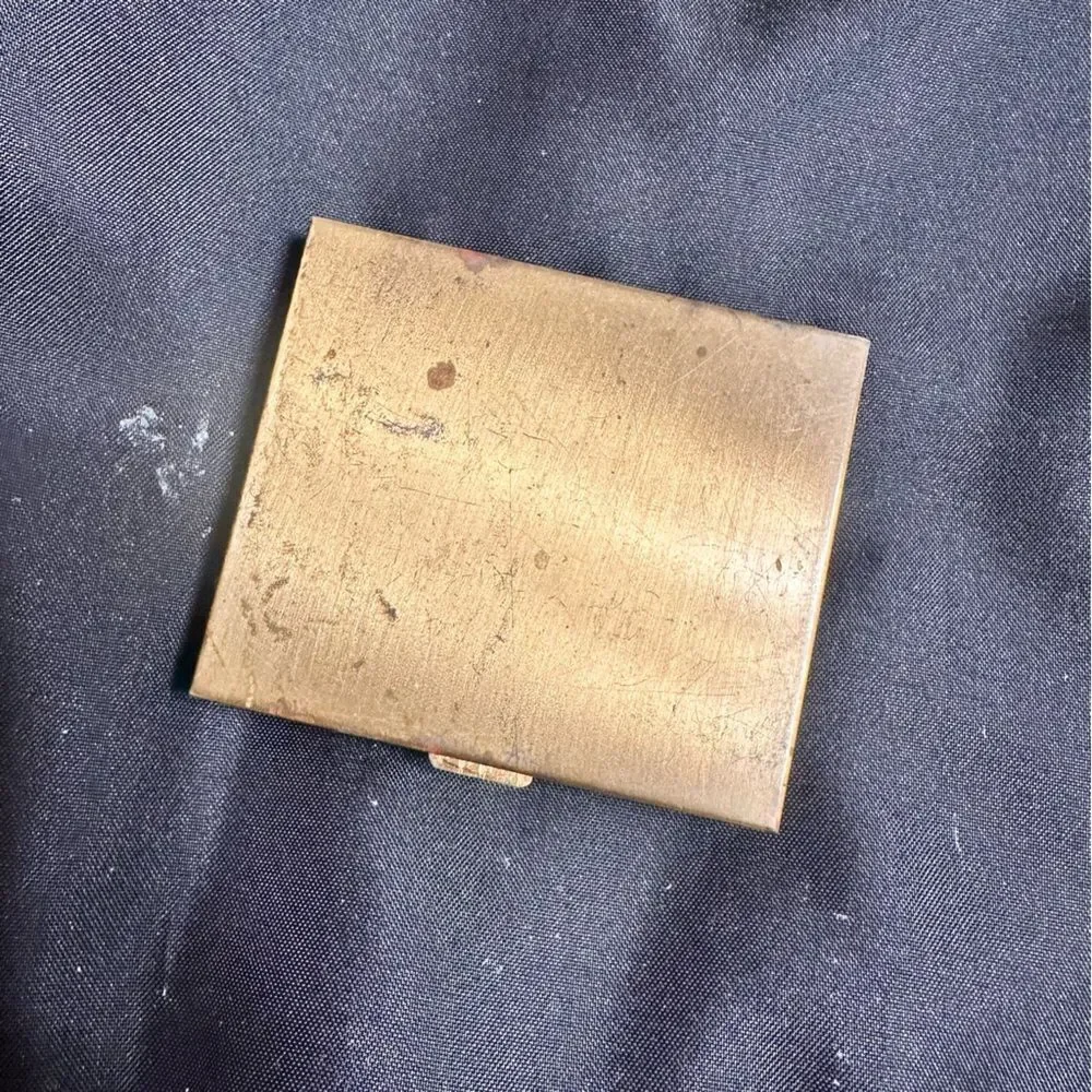 Vintage 1950s Marhill Diamanté Rhinestone Powder Compact - Picture 8 of 10